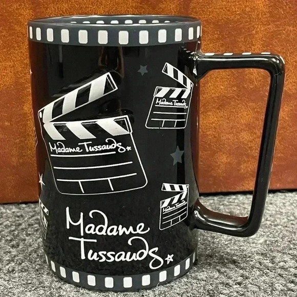 Madame Tussaud Other - Novelty Madame Tussauds London Large Oversized Ceramic 3D Mug Black